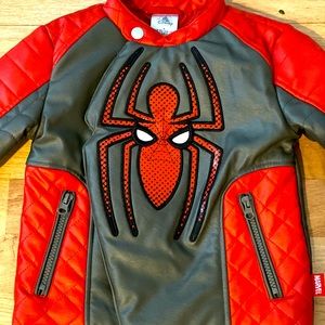 Disney Store Spider-Man Jacket NWOT Size 4